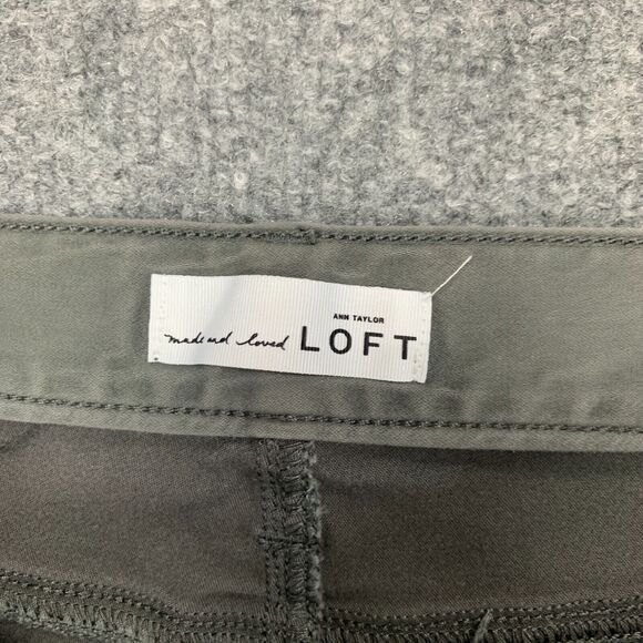 Loft Made Loved Loft Leggings Womens 28 Gray Denim Stretch Skinny Jeggings - Picture 4 of 13